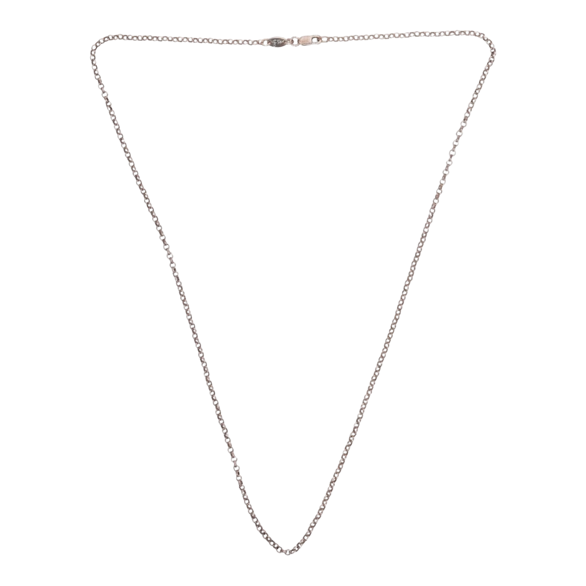 Chrome Hearts Silver Roll Chain - 20 Inches