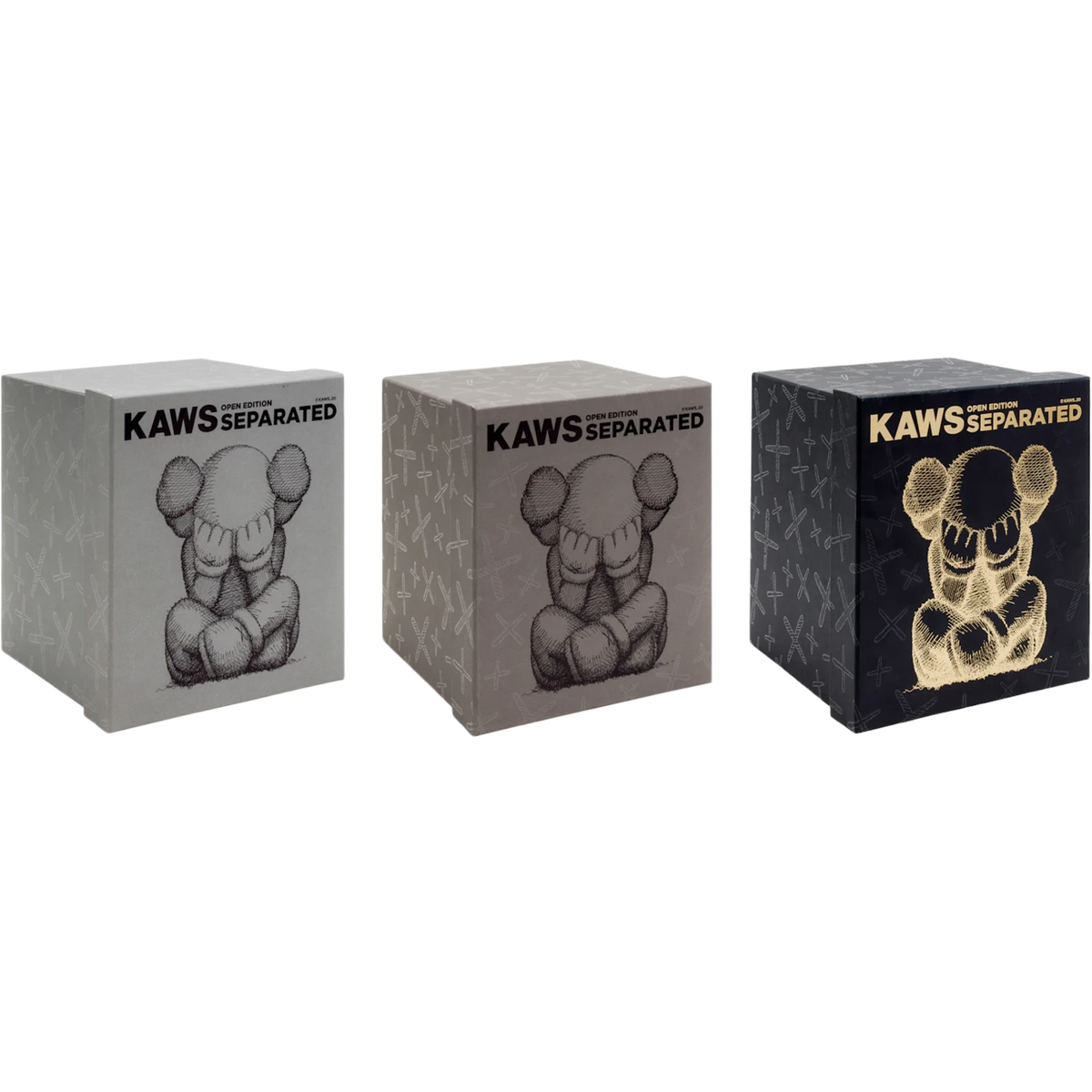 KAWS Separated Vinyl Figure Set