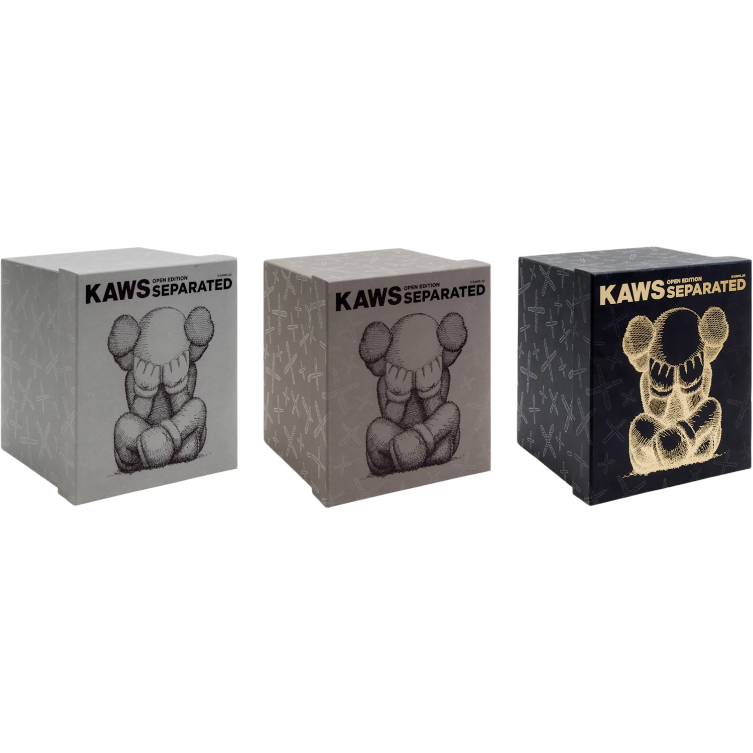 KAWS Separated Vinyl Figure Set