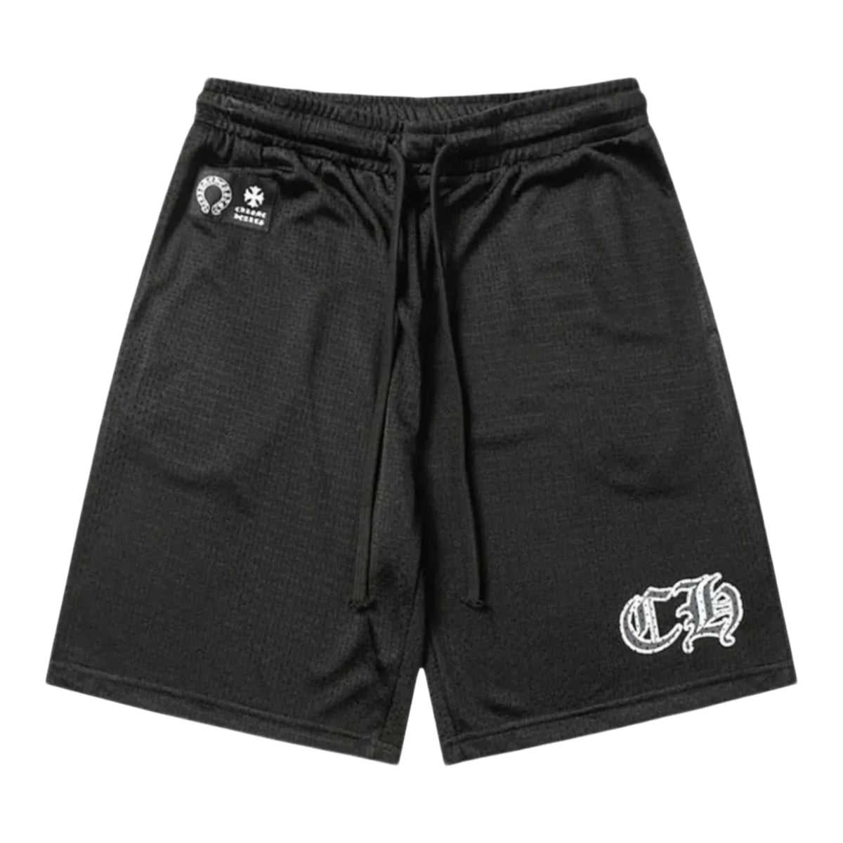 Chrome Hearts Mesh Varsity Shorts Black