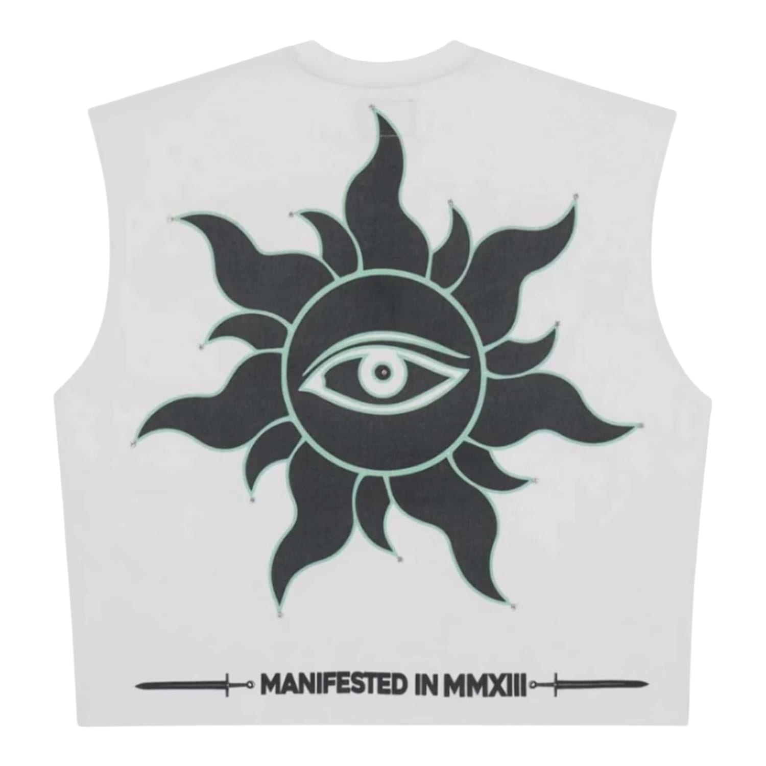 Godspeed Sunken Liberty Sleeveless T-Shirt White
