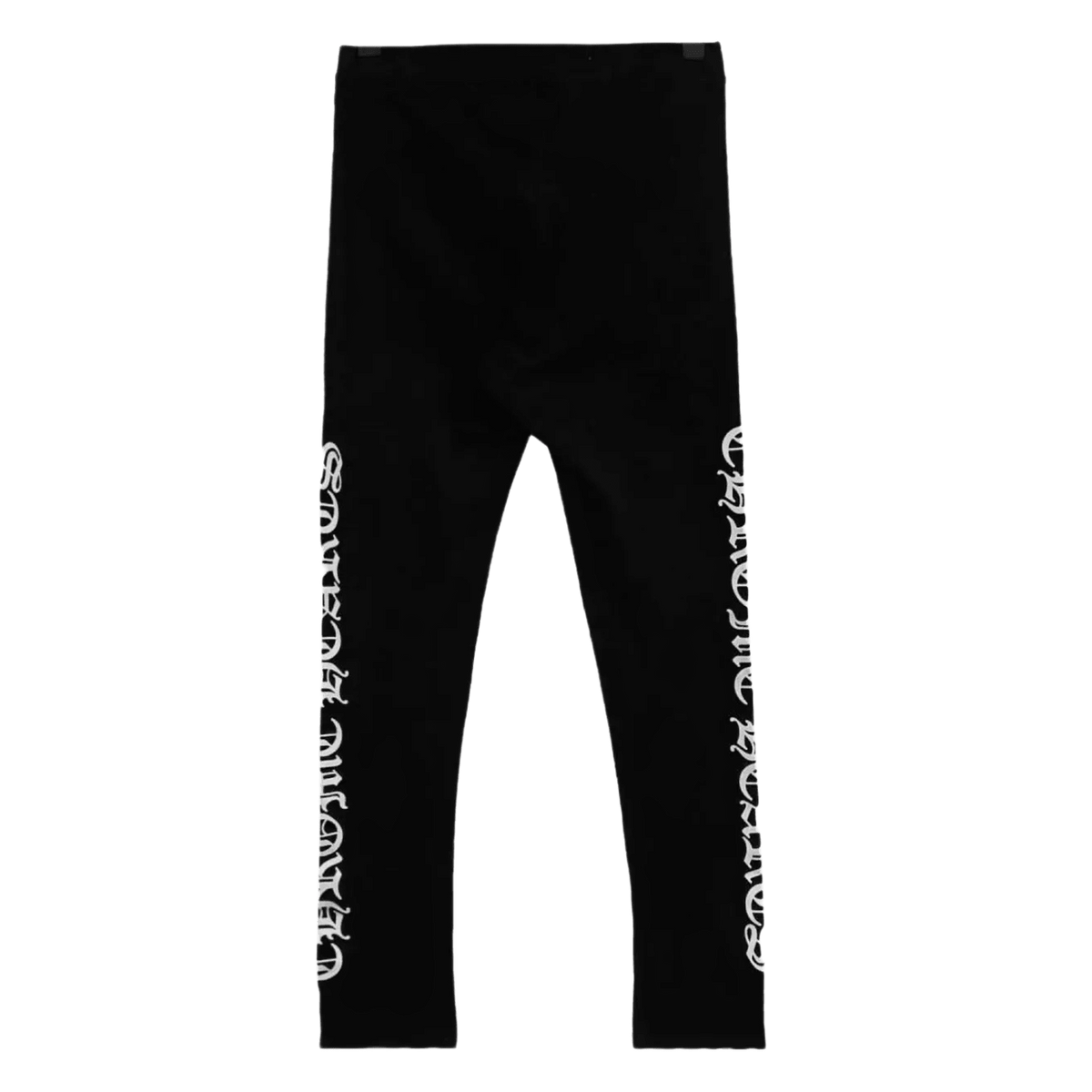 Chrome Hearts Women's Scroll Yoga Pant Leggings Black