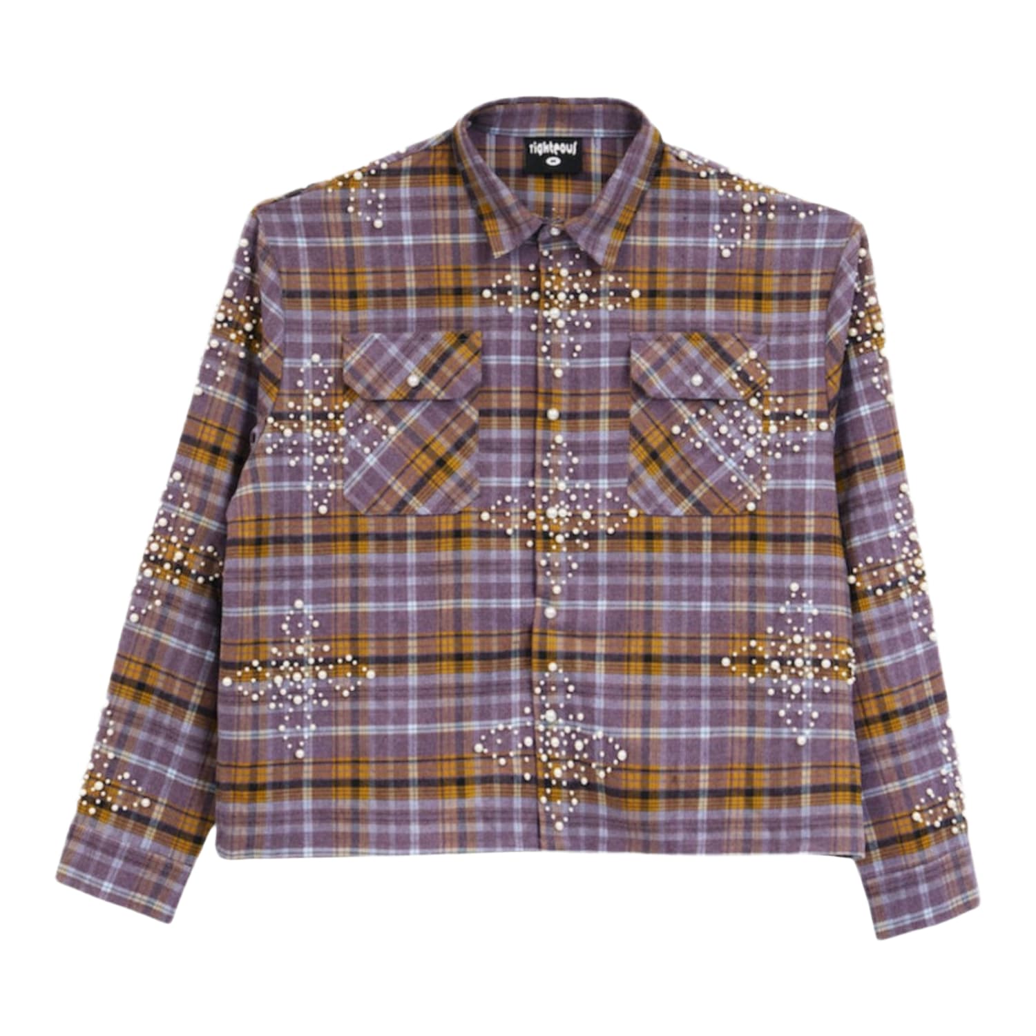 Righteous Logo Flannel Purple