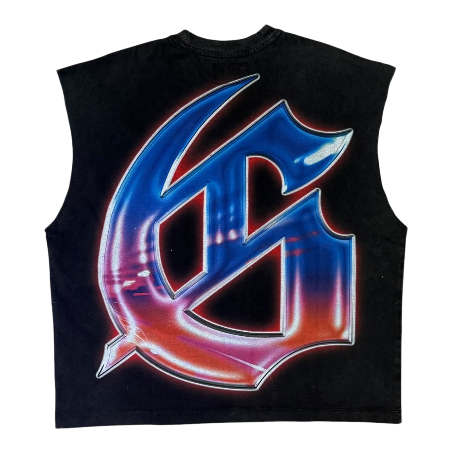Godspeed FUN Sleeveless T-shirt Black Wash