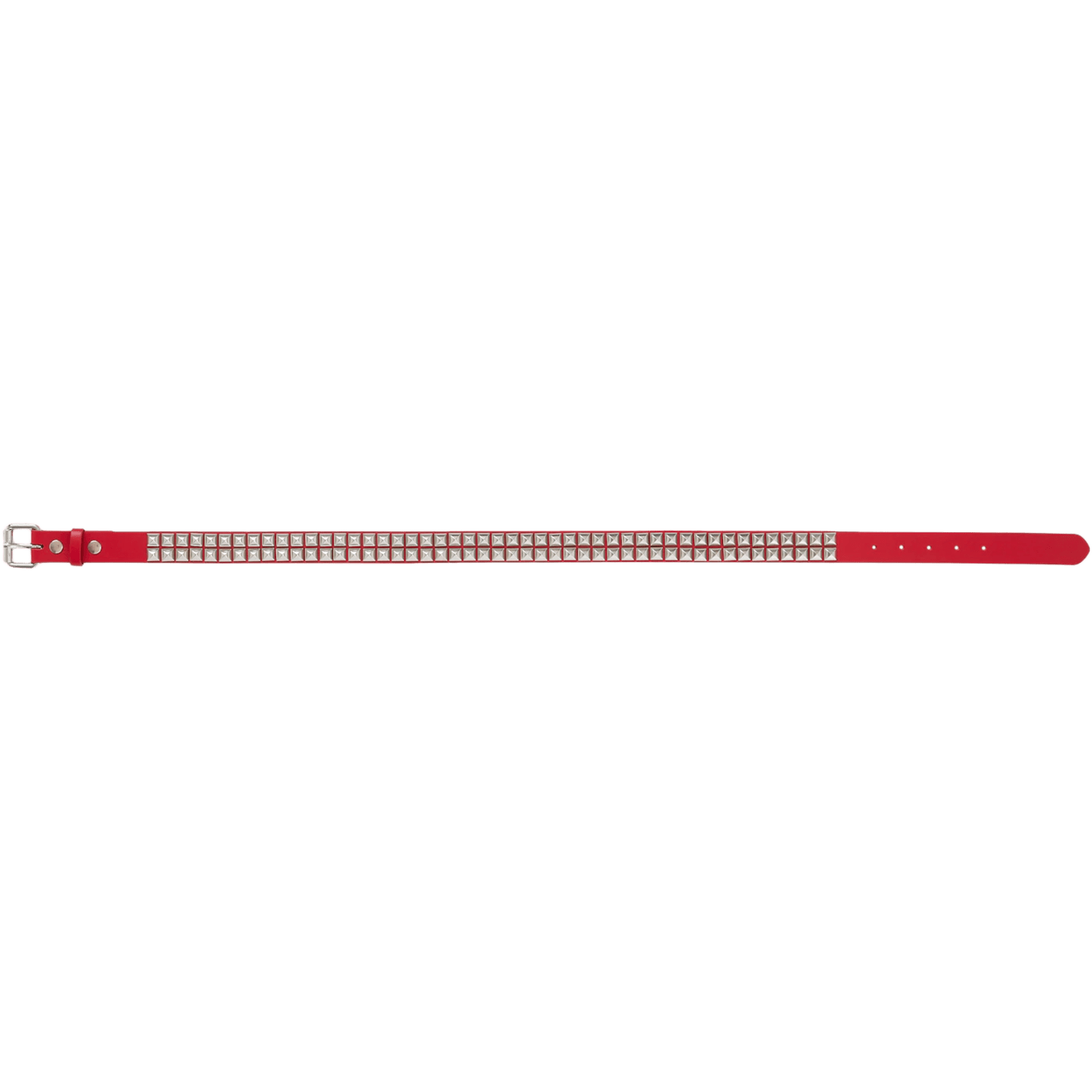 Supreme Studded Leather Belt (SS26) Red