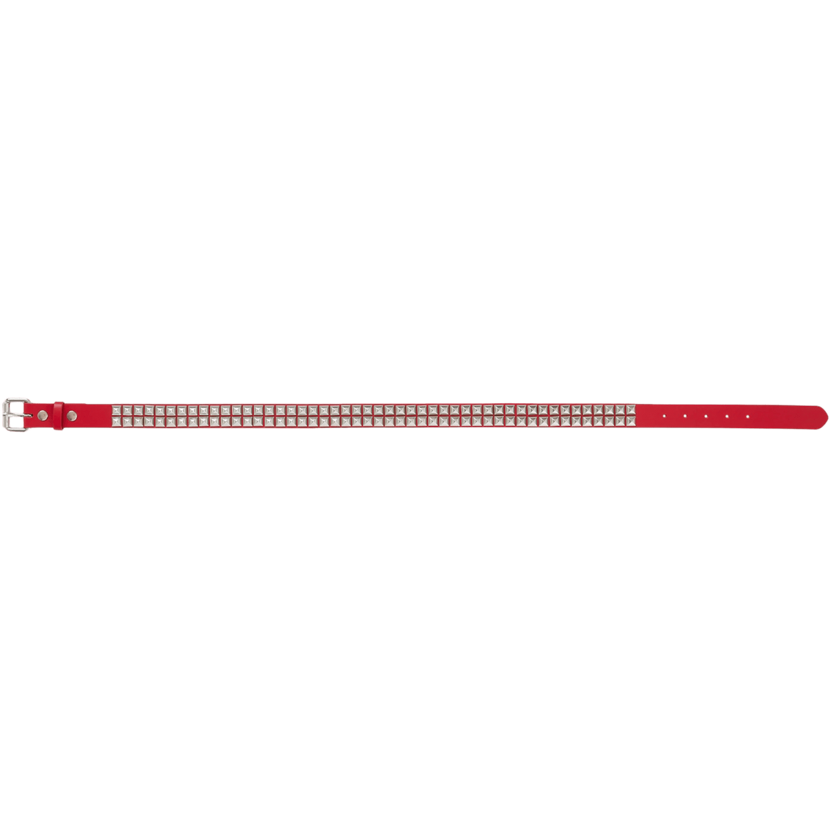 Supreme Studded Leather Belt (SS26) Red