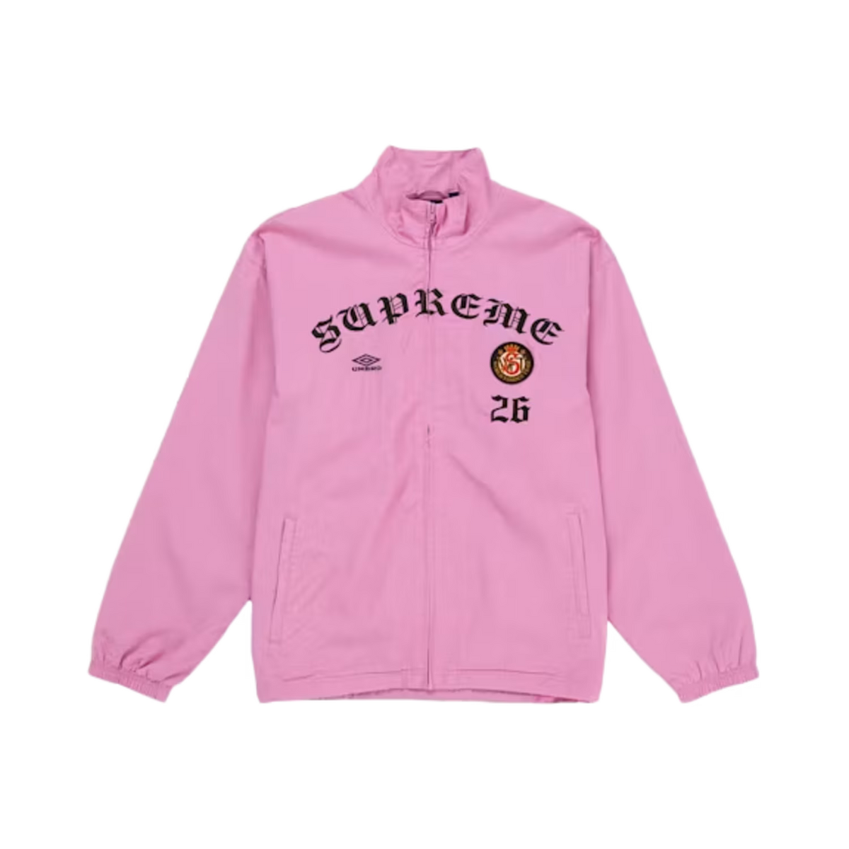 Supreme Umbro Cotton Ripstop Track Jacket Pink