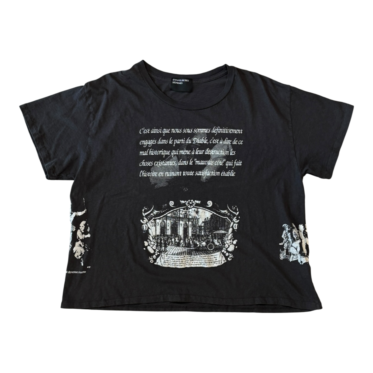 Enfants Riches Déprimés Napoleon T-Shirt Faded Black