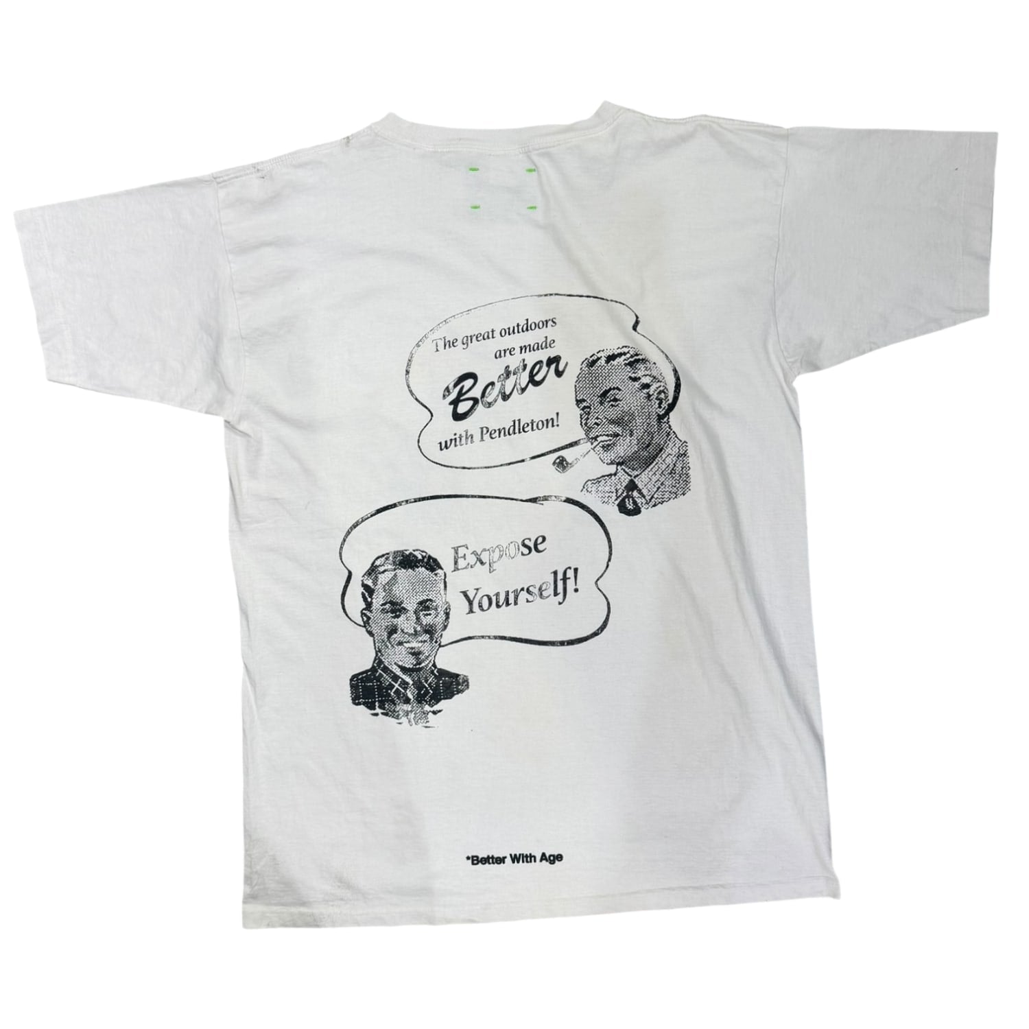 Better With Age Novel Vintage Tee White