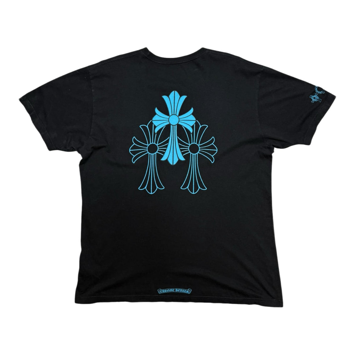 Chrome Hearts Triple Cross Logo S/S T-Shirt Black