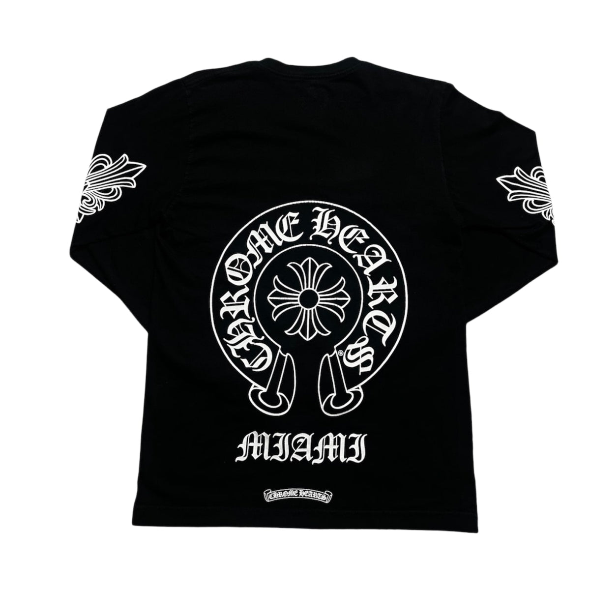 Chrome Hearts Miami Exclusive Horseshoe L/S T-shirt Black