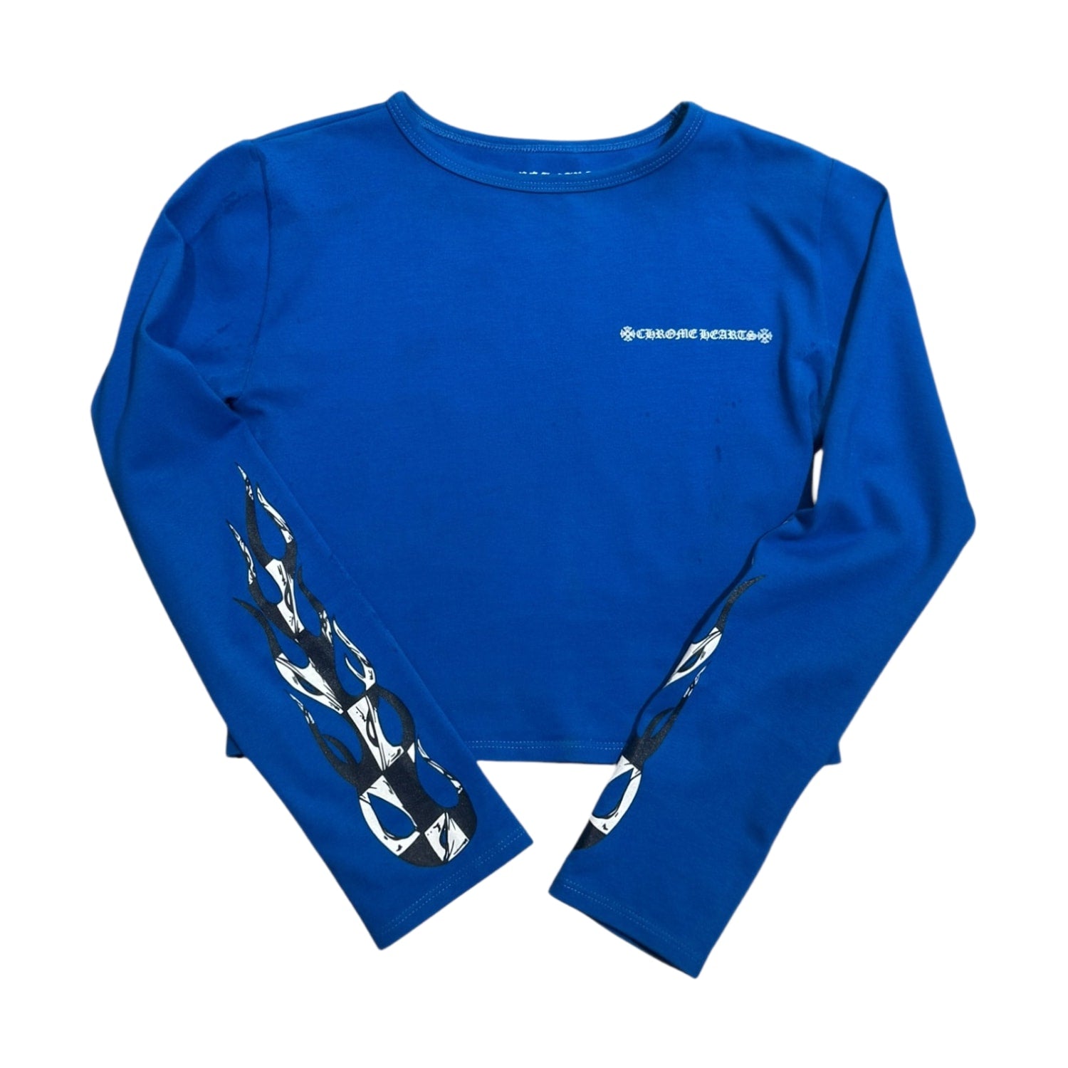 Chrome Hearts Mattyboy Women's Long Sleeve Blue