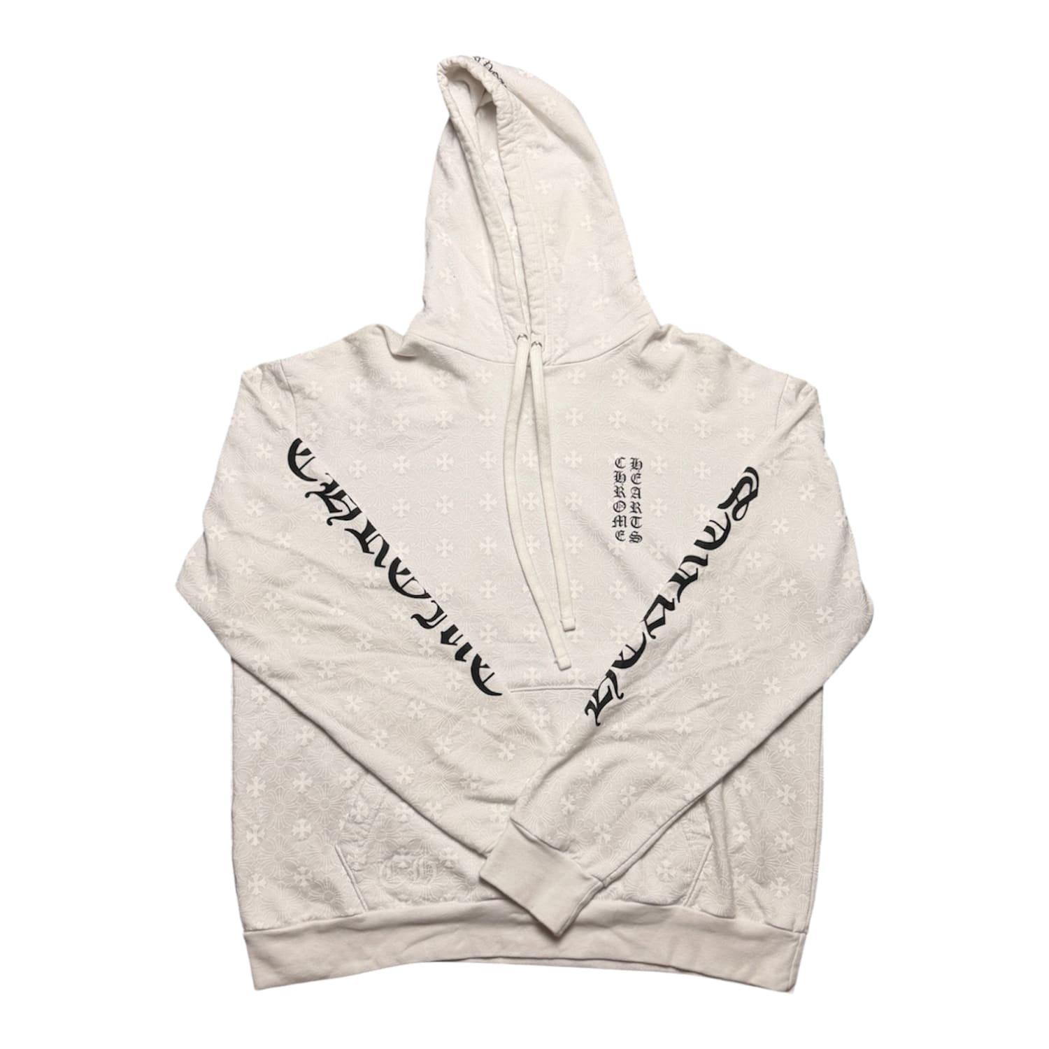 Chrome Hearts Horseshoe Monogram Hoodie White