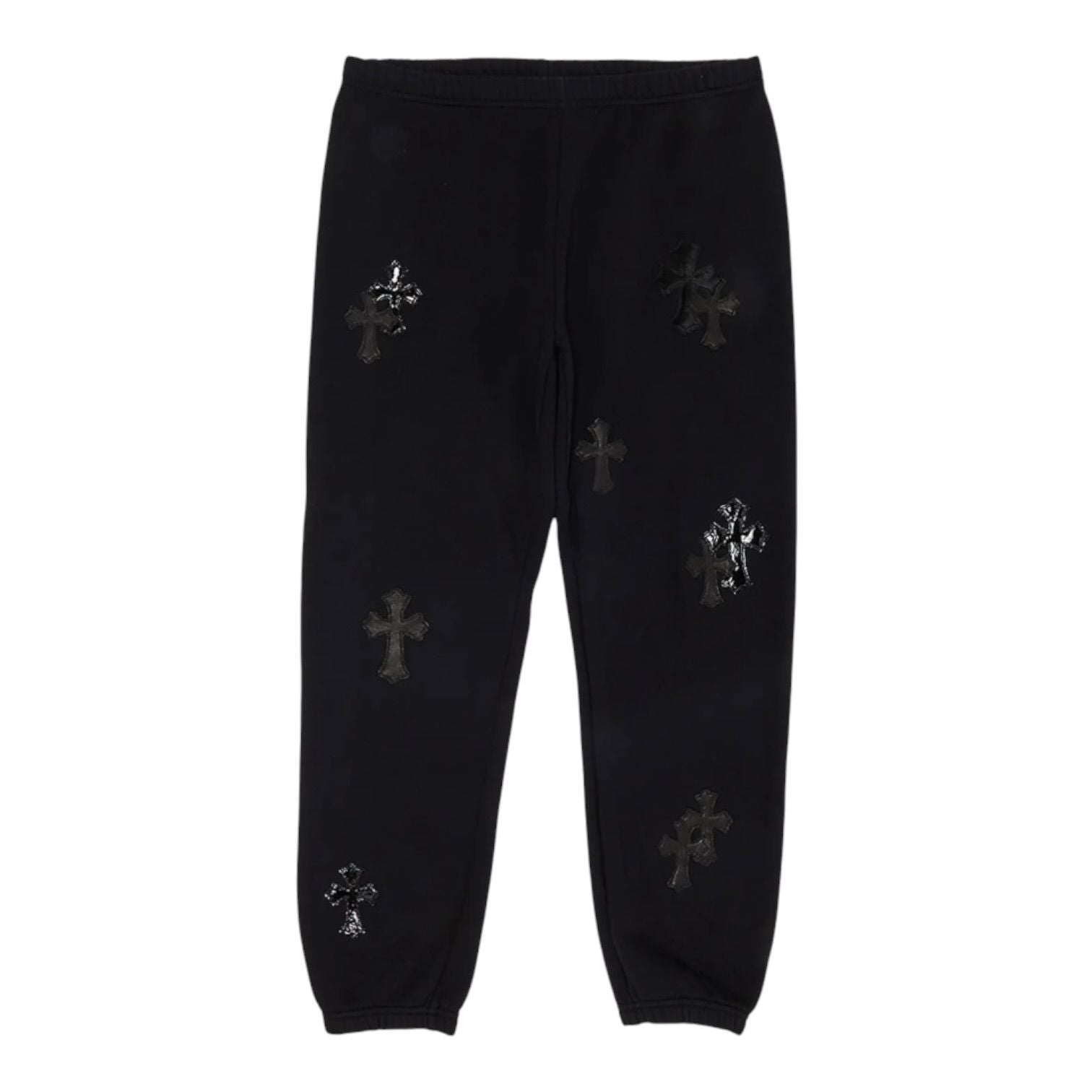 Chrome Hearts Ponyhair Multicross Sweatpants Black