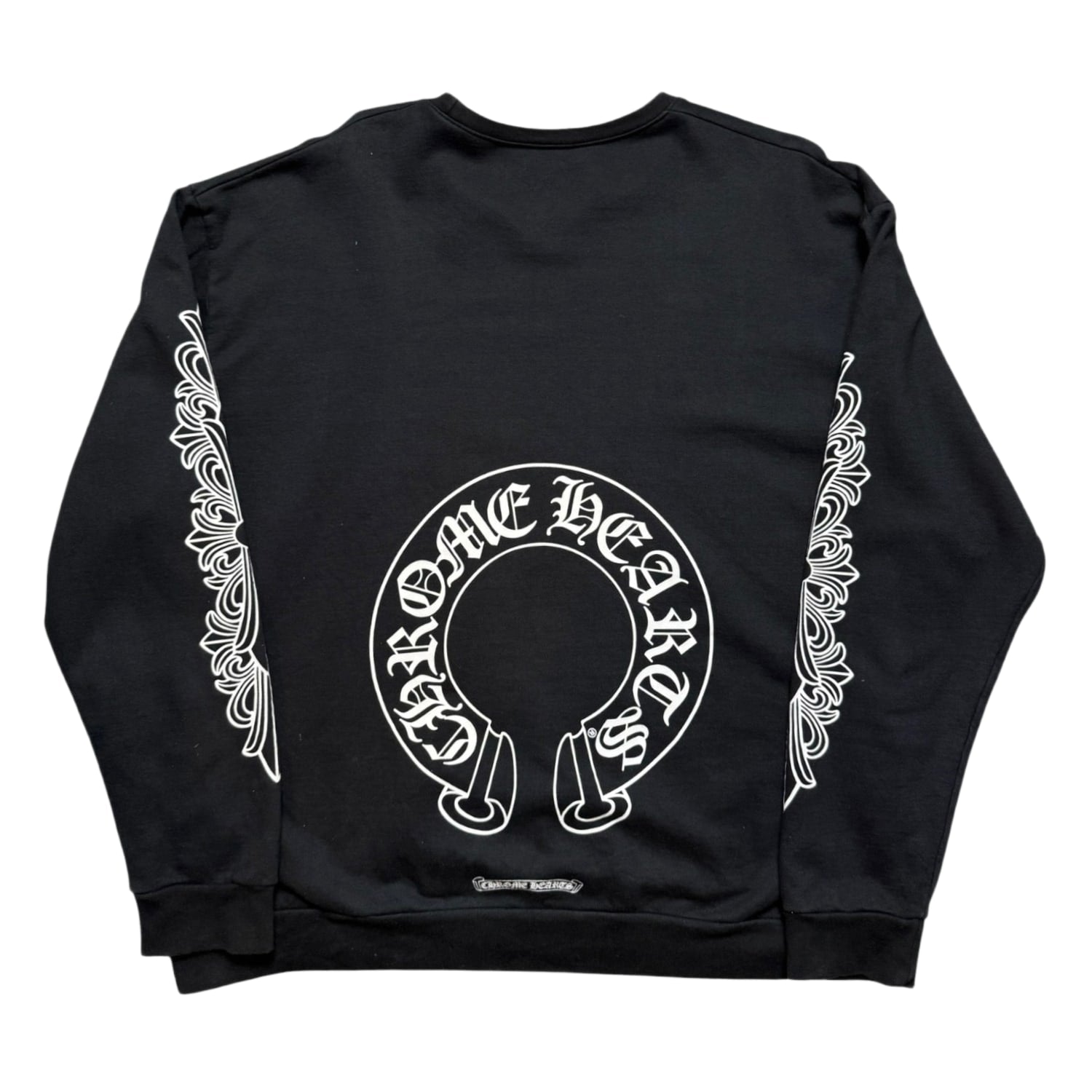 Chrome Hearts Horseshoe Crewneck Black