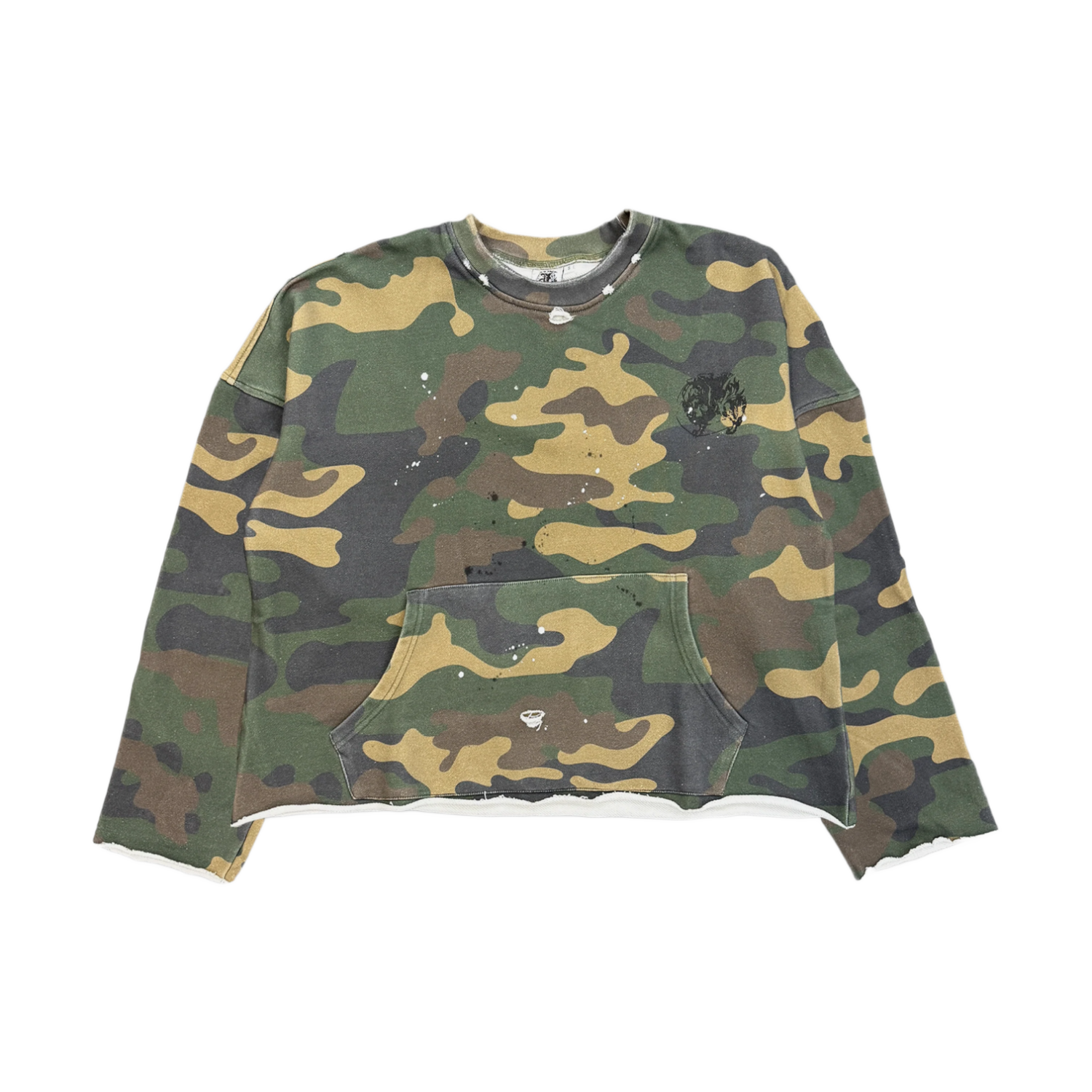 Saint Vanity Camo Crewneck