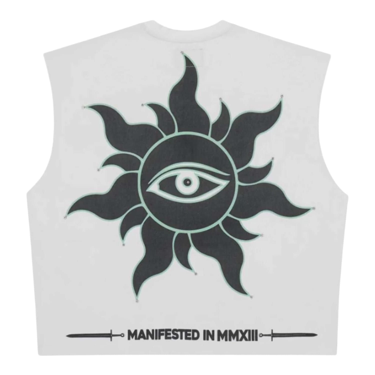 Godspeed Sunken Liberty Sleeveless T-Shirt White