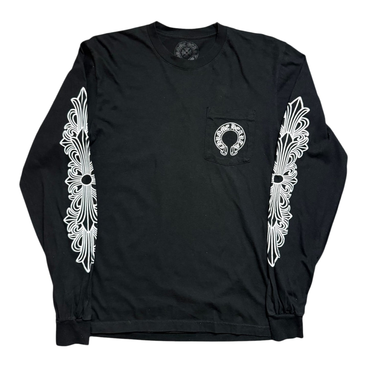 Chrome Hearts Horse Shoe L/S T-shirt Black
