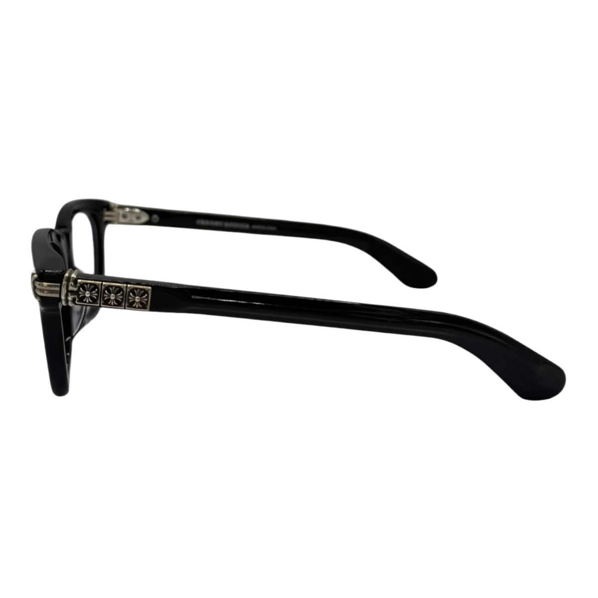 Chrome Hearts Smoke Show Black/Silver Glasses