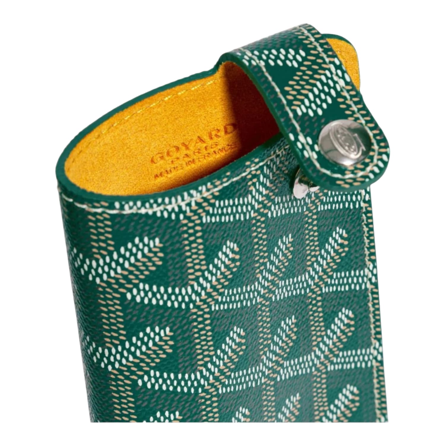 Goyard Montmartre PM Glasses Case Green