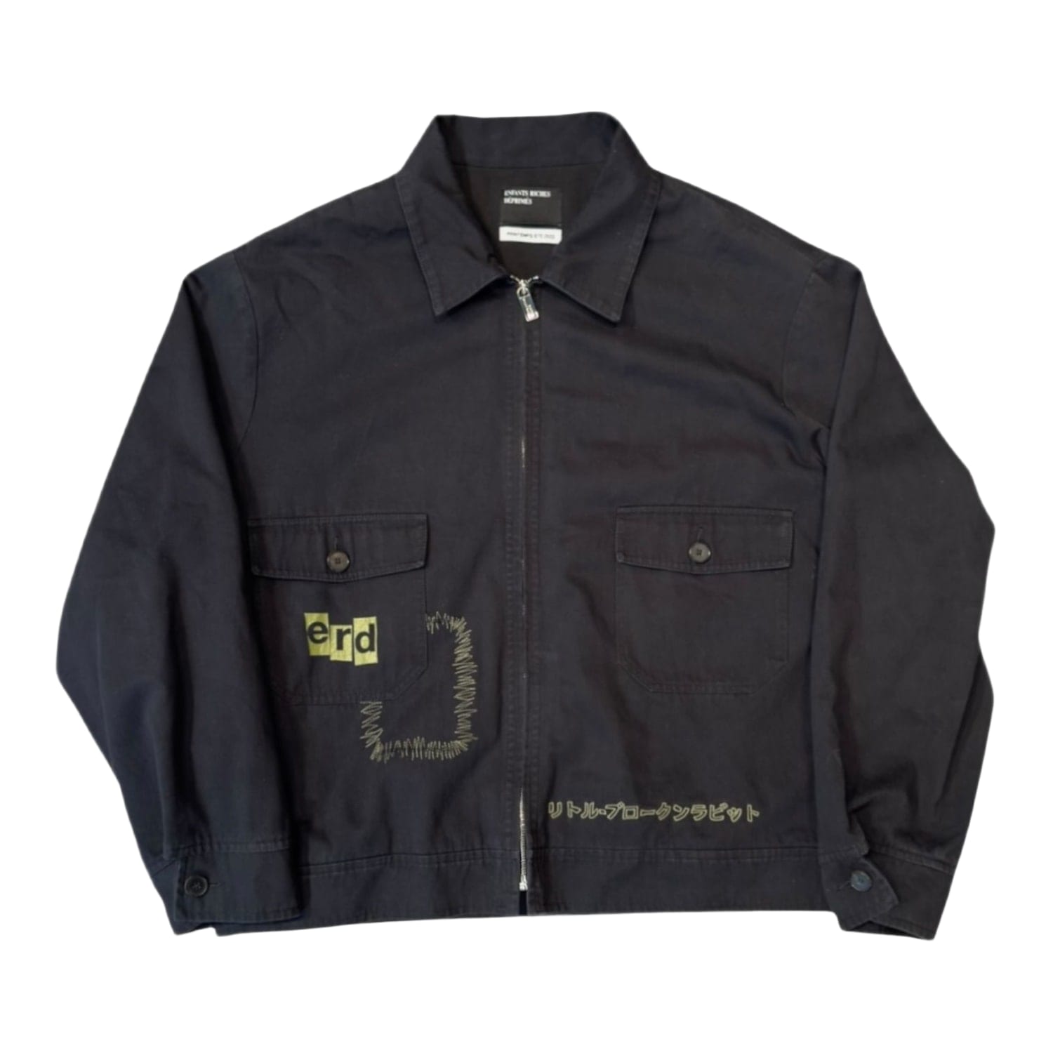 Enfants Riches Déprimés Bunny Mechnics Jacket Black/Olive