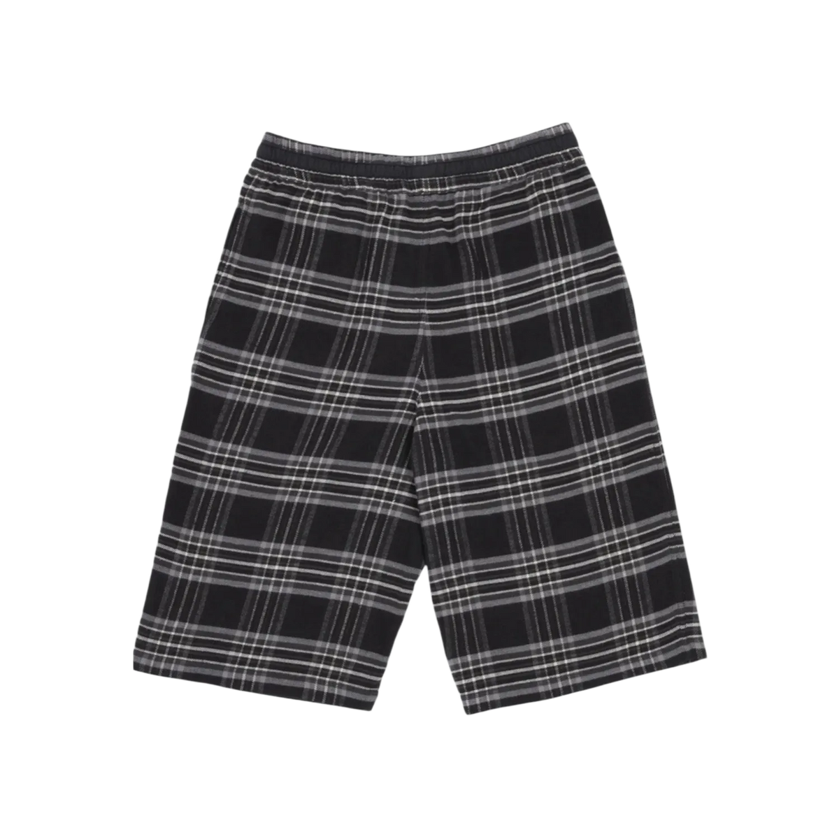 Chrome Hearts After School Cross Patch Flannel Shorts Grey