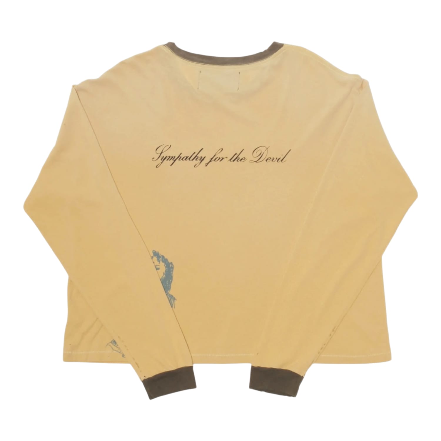 Paly Hollywood Rolling Stones Beggars L/S T-Shirt Yellow
