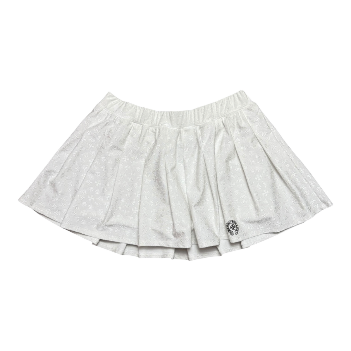 Chrome Hearts Women's Monogram Skirt White
