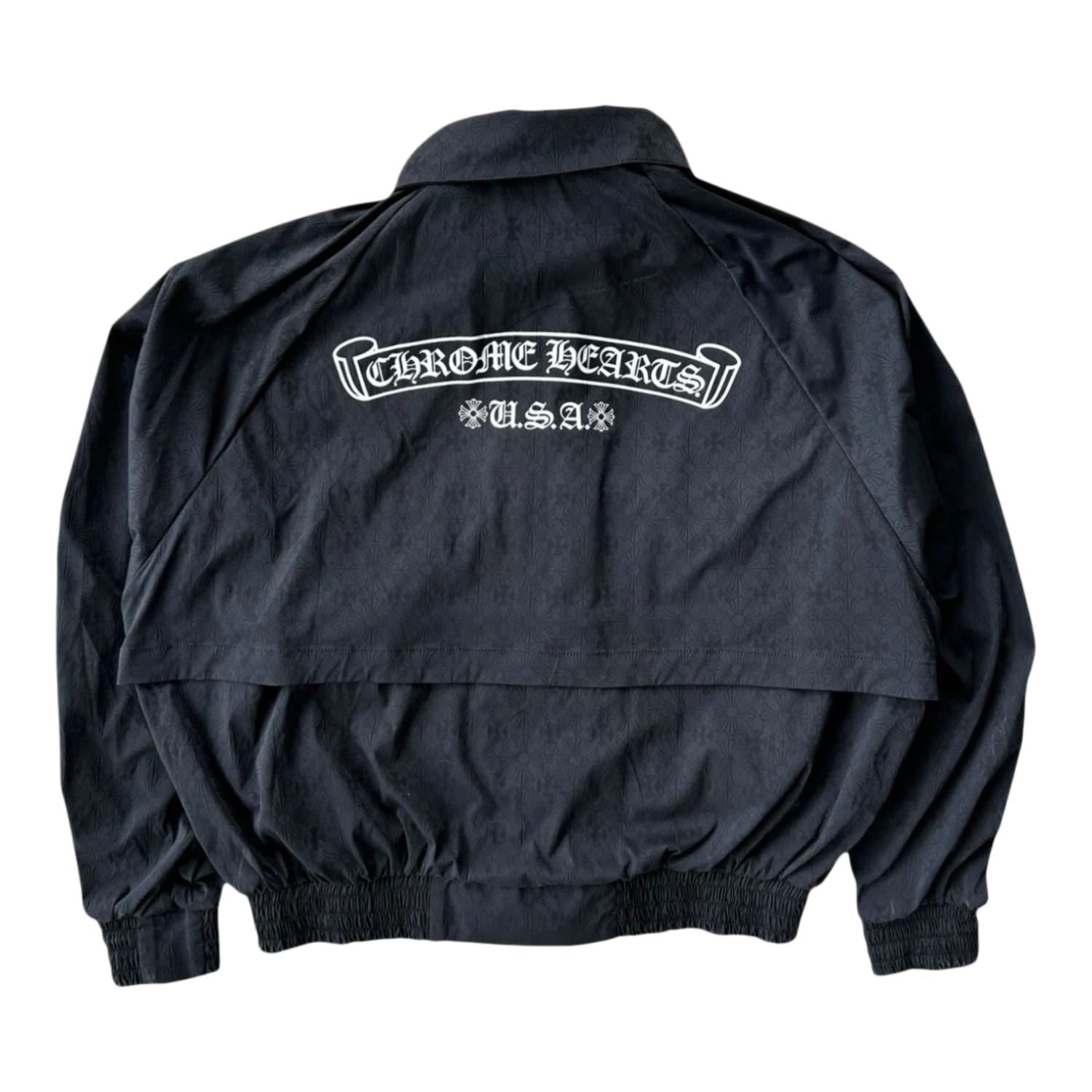 Chrome Hearts Jacquard Monogram Match Point Windbreaker Black