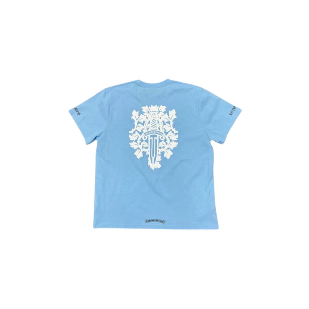 Chrome Hearts Miami Exclusive Blue Dagger T-shirt