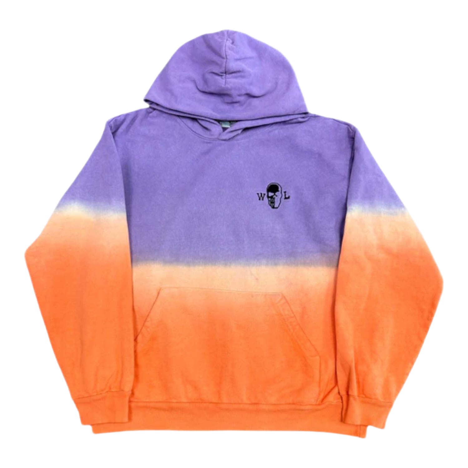 Warren Lotas The Singer Hoodie Purple Orange