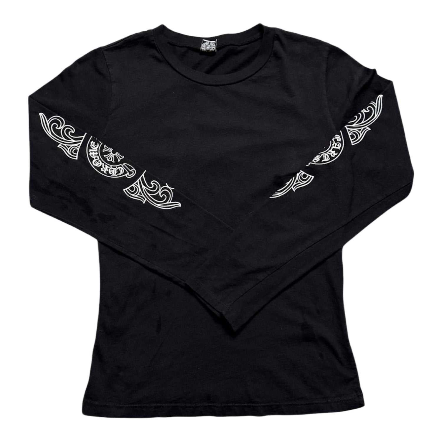 Chrome Hearts Women's Vintage Horseshoe Longsleeve T-Shirt Black