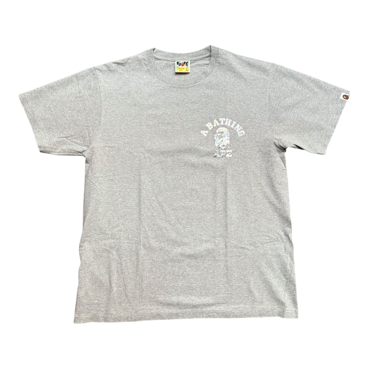 Bape Honeycomb Camo College ATS TEE