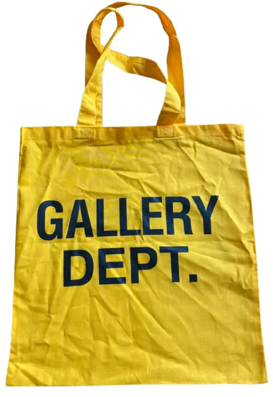 Gallery Dept. Plastic Tote Bag Yellow
