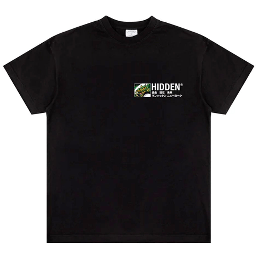 Hidden NY Dragon Logo T-shirt Black