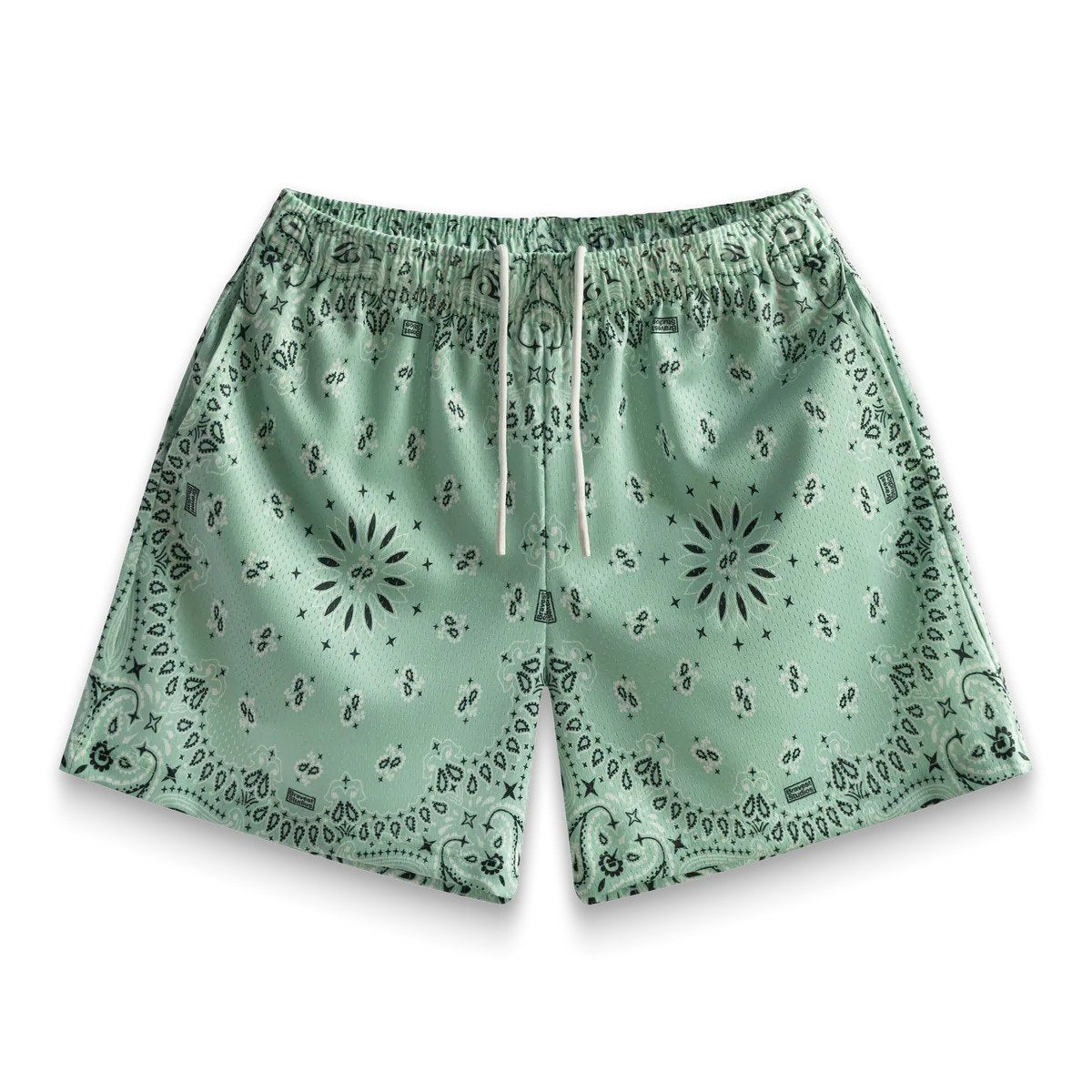 Bravest Studios Shorts Paisley Pistachio