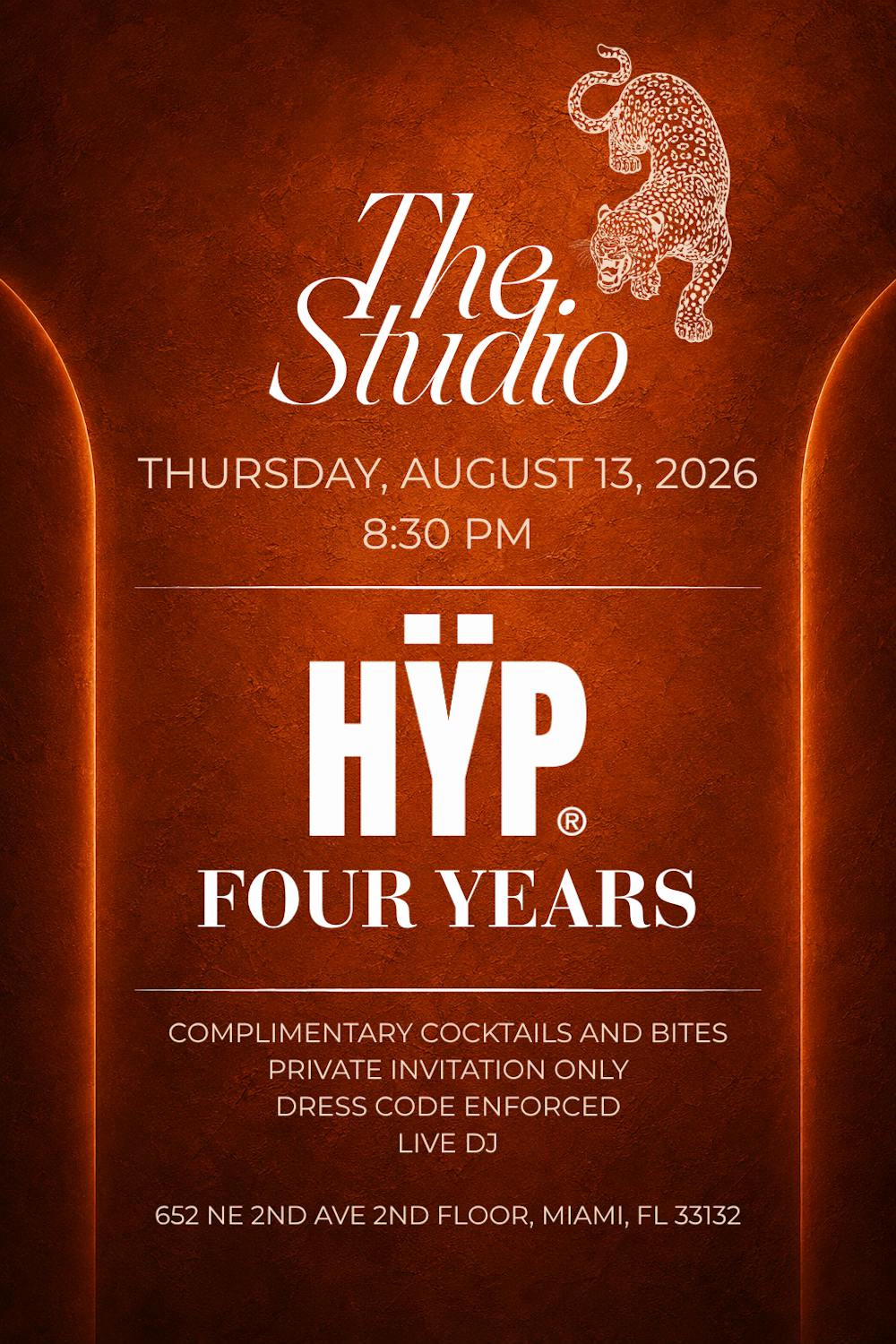 HŸP 4-Year VIP Celebration