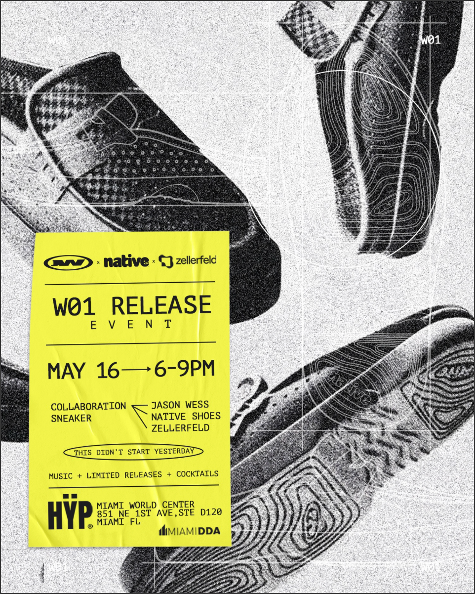 Jason Wess × Native Shoes × Zellerfeld — Waverly W01 Launch