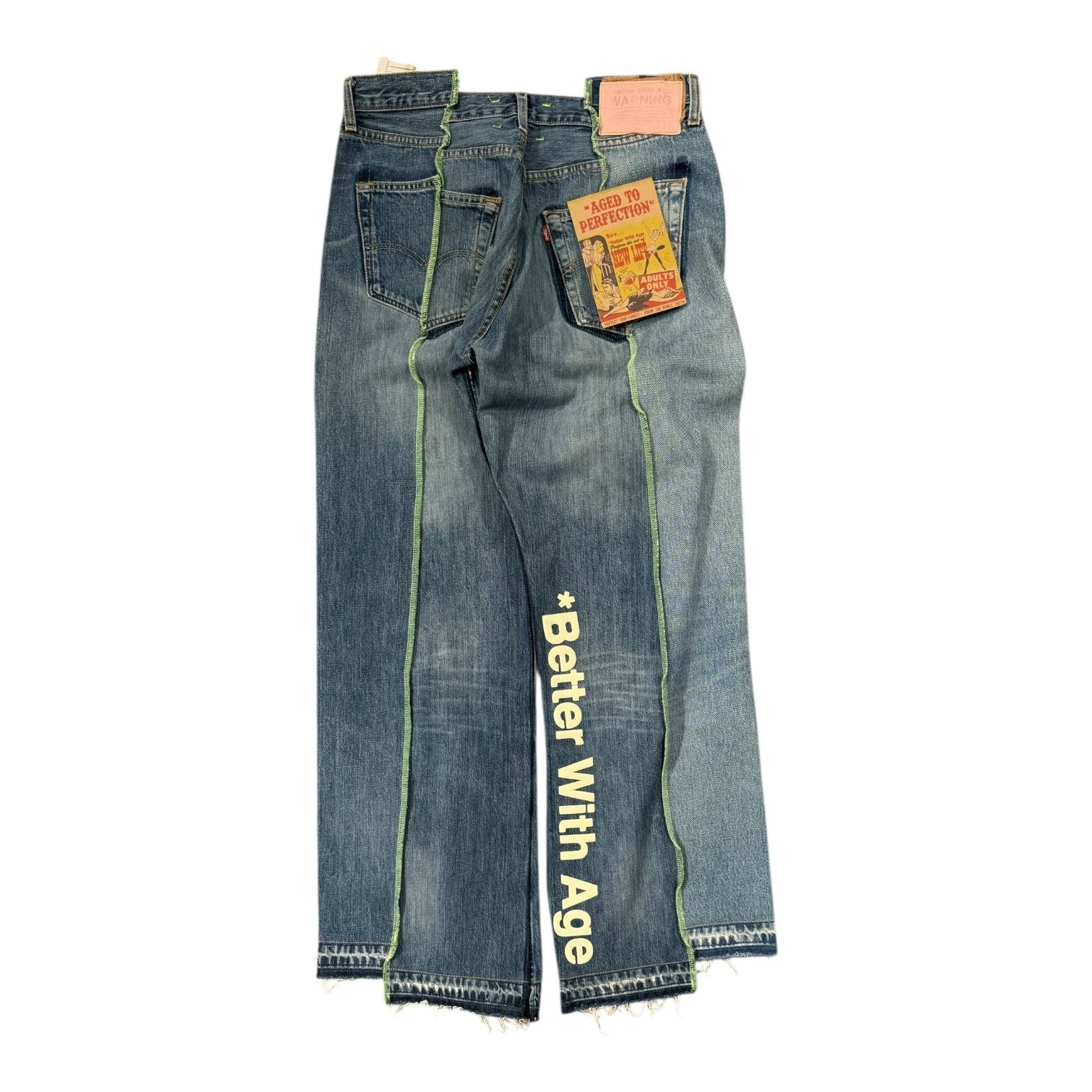 Better With Age Altar Reconstructed Denim Multi #2