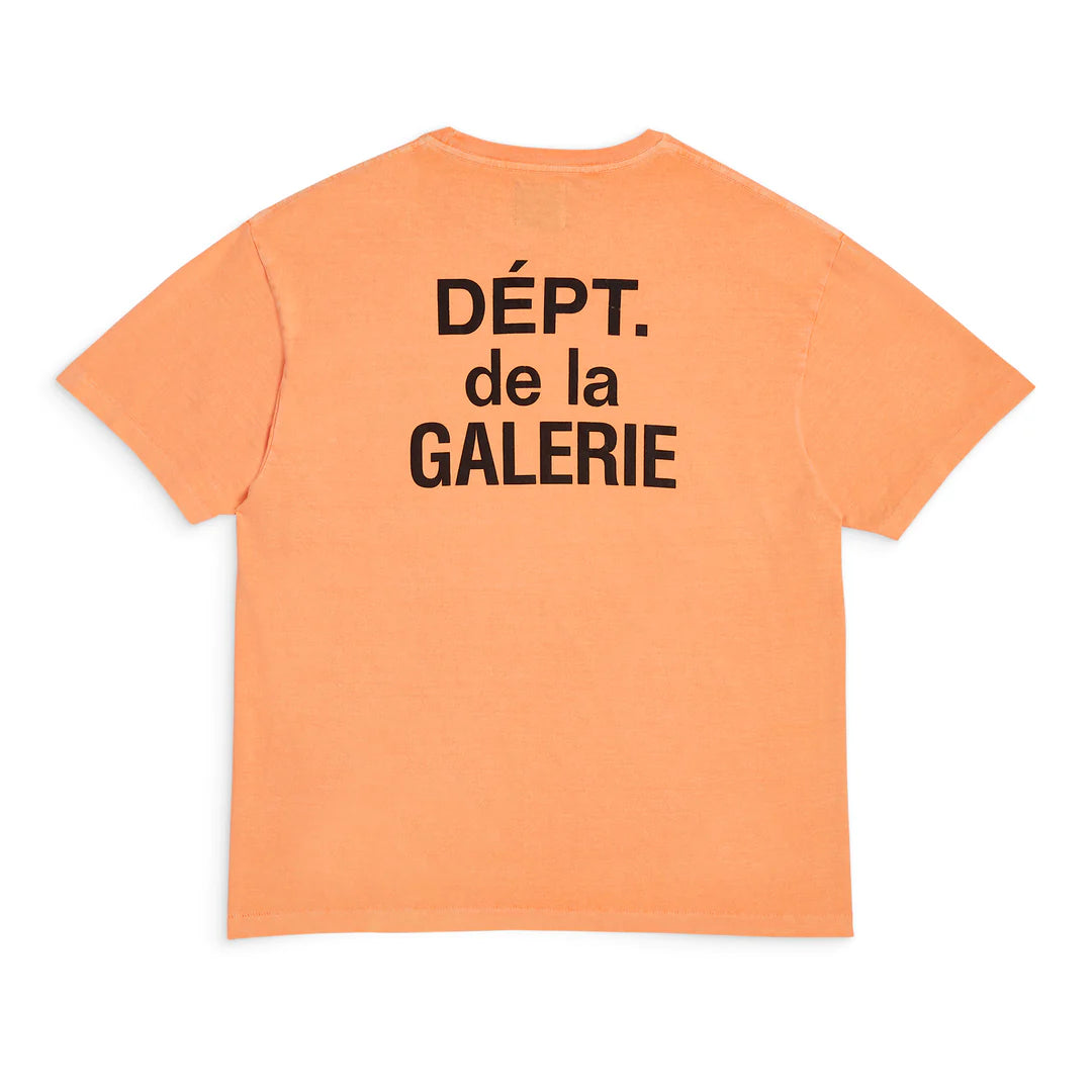 Gallery Dept. French T-Shirt Neon Orange