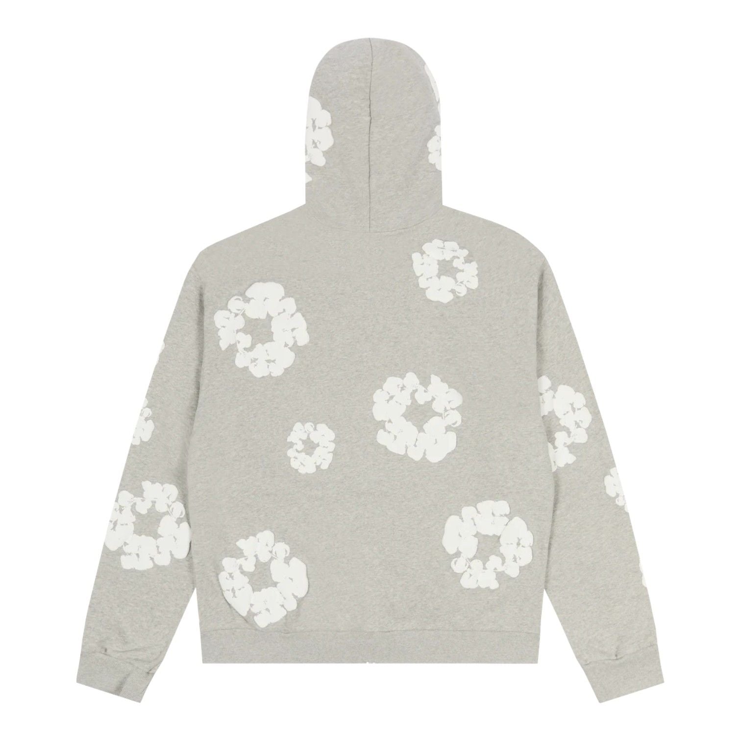 Denim Tears Zip Up Hoodie Grey