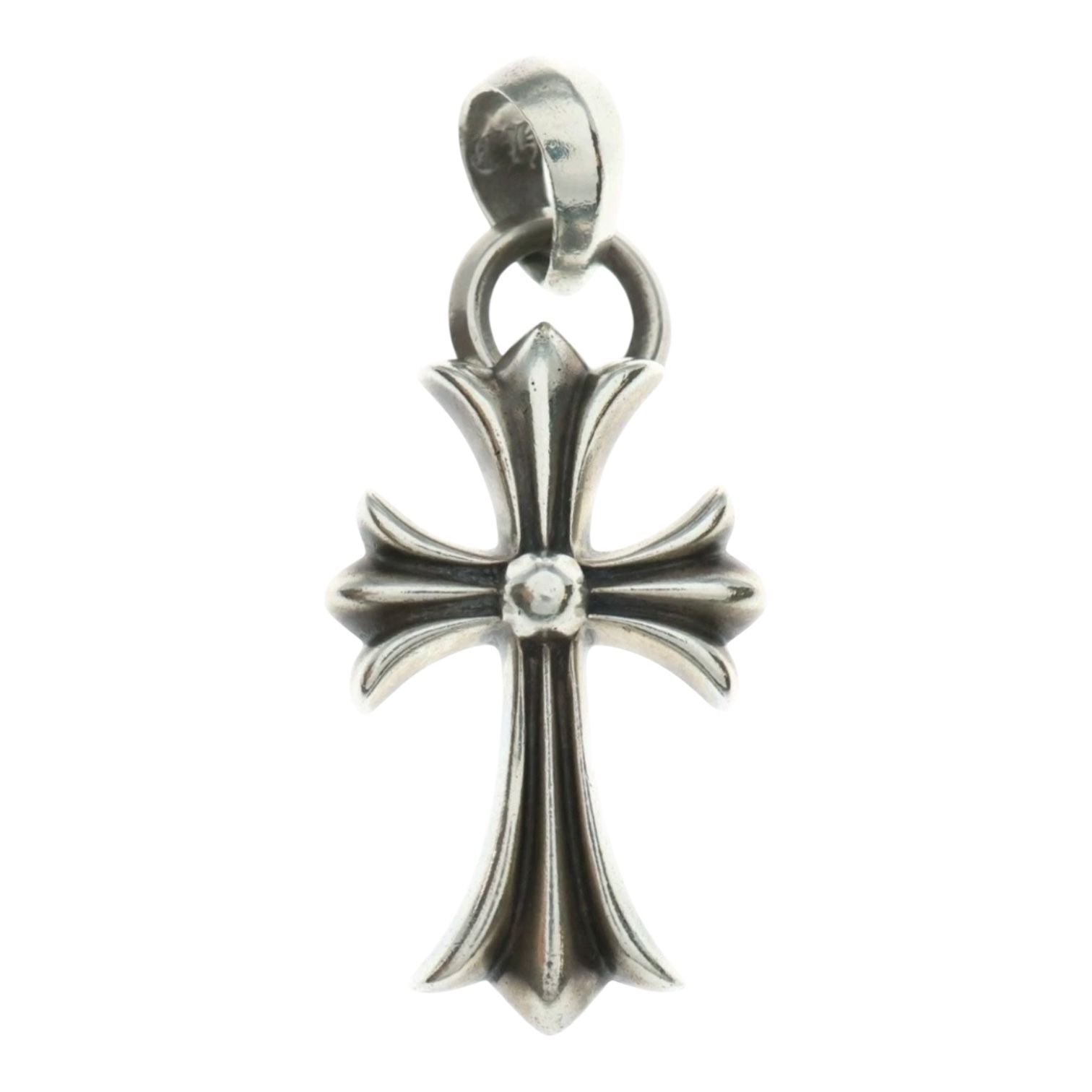 Chrome Hearts Small Cross Silver Pendant