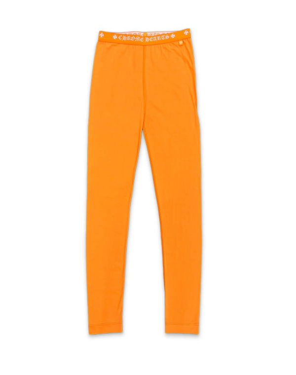 Chrome Hearts Women's Horseshoe Leggings Orange
