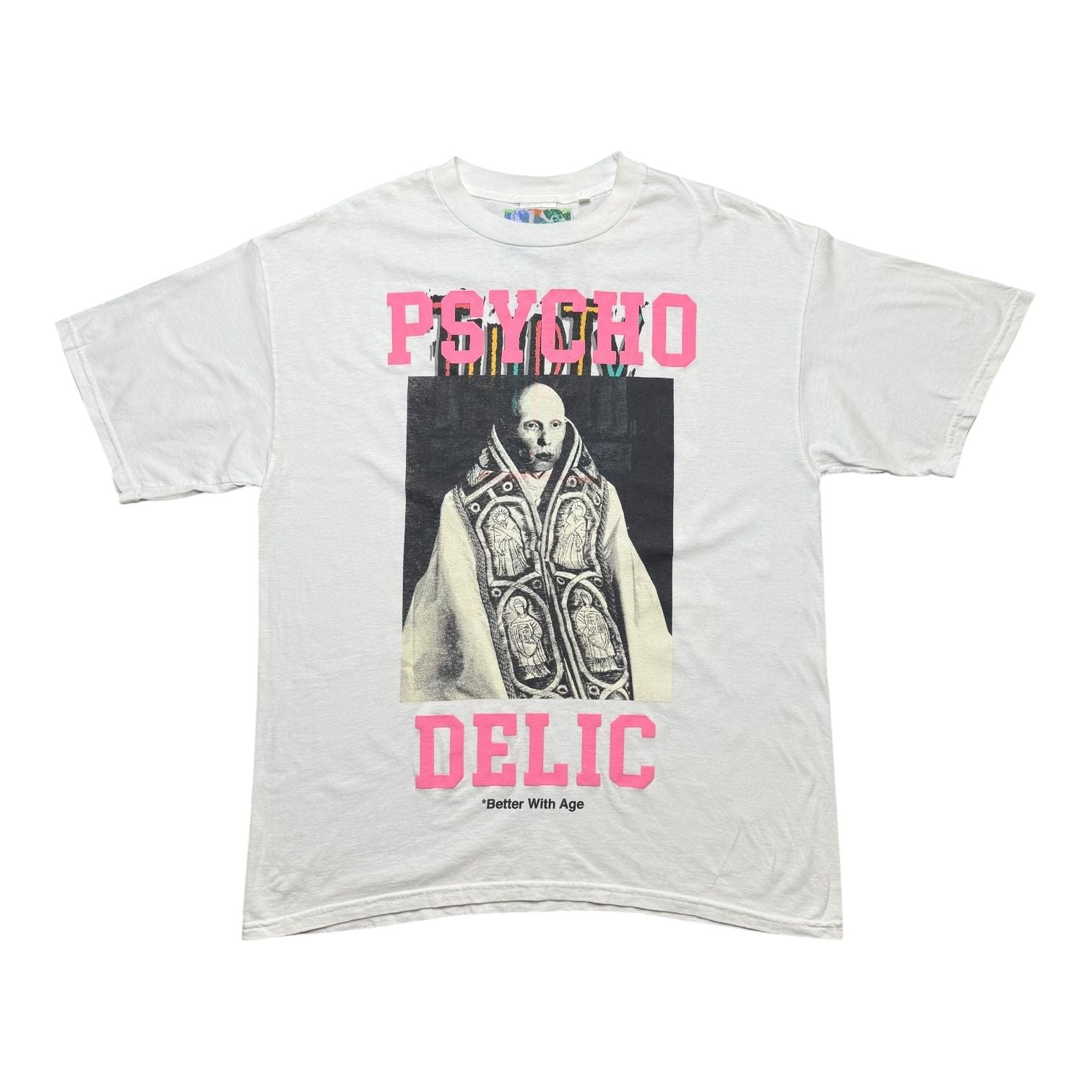 Better With Age Phychodelic White T-Shirt