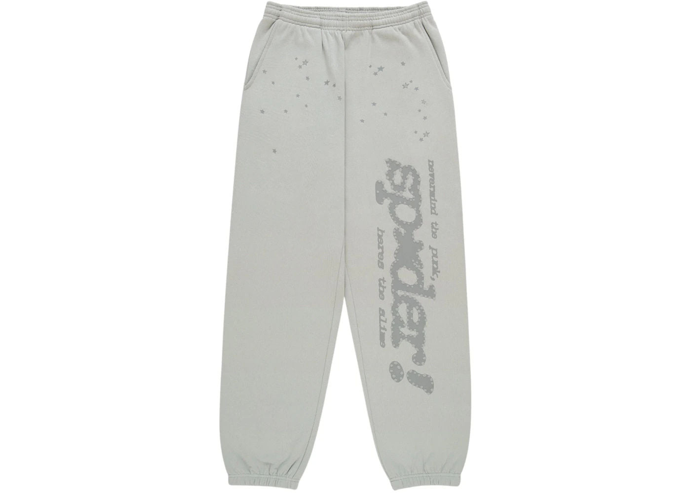 Sp5der Tonal Punk V2 Sweatpant Sport Grey