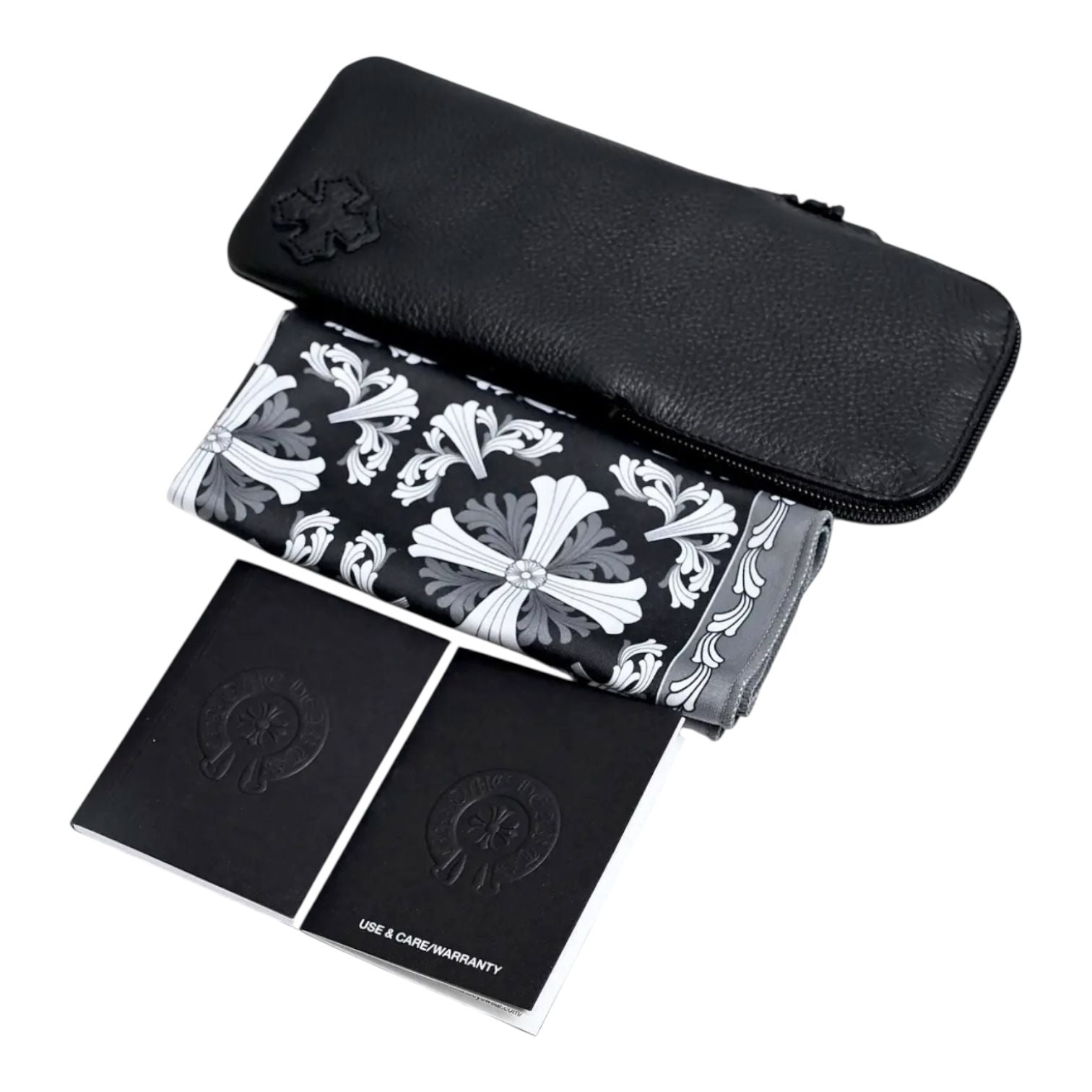 Chrome Hearts Ambidixtrous Black/Sterling Silver Plated Glasses