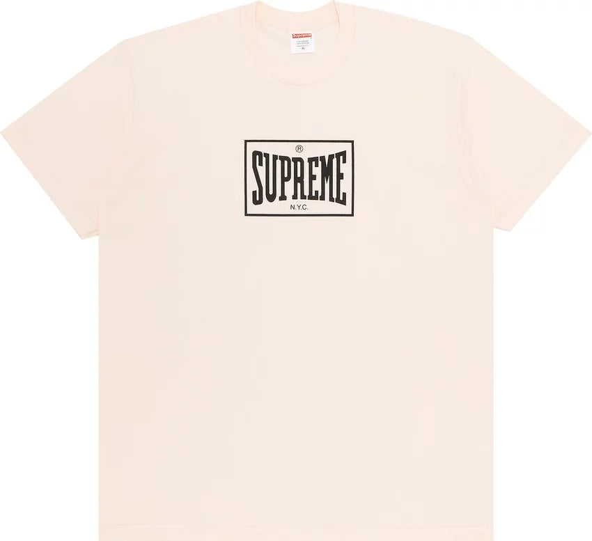 Supreme Everlast T-Shirt Pale Pink