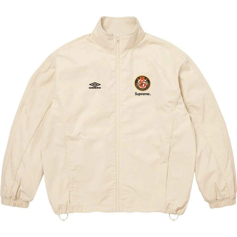 Supreme Umbro Cotton Ripstop Track Jacket Cream