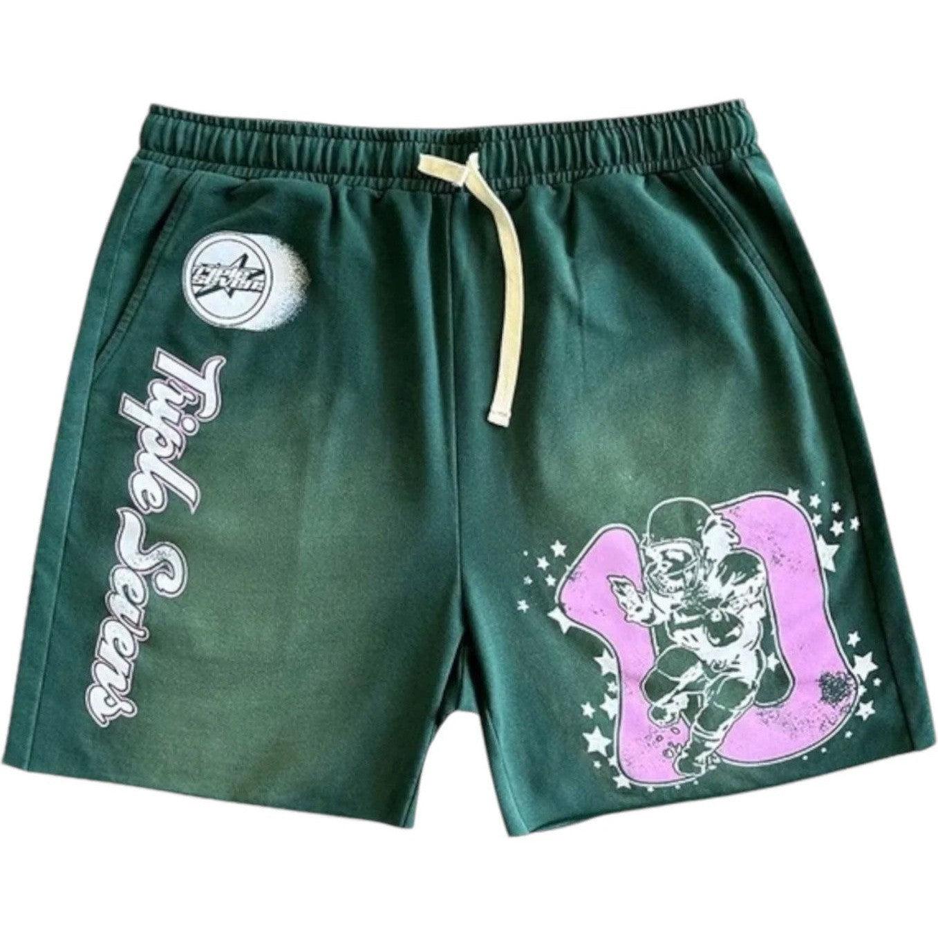 Triple Sevens All Star Jersey Shorts Green