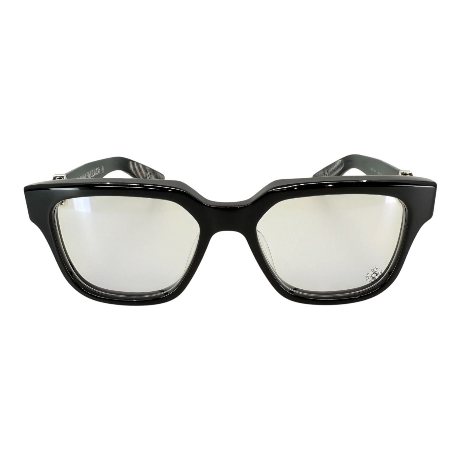 Chrome Hearts Vagillionaire II Black/Sterling Silver Glasses